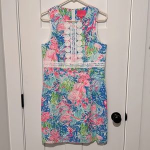 Lilly Pulitzer Railee Shift Dress size 8